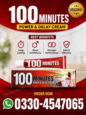 100 Minutes Delay Cream Price in Pakistan