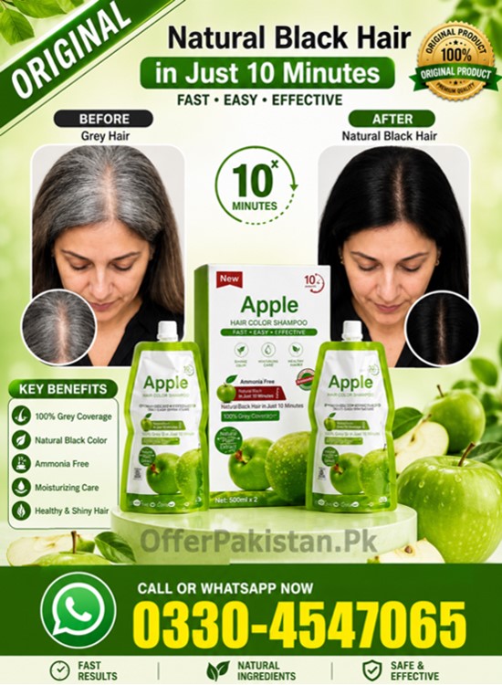 Apple Hair Color Black Price in Pakistan