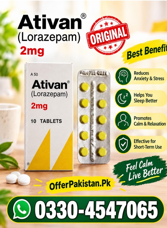 Ativan Tablets Price in Pakistan