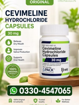 Cevimeline Hydrochloride Capsules Price in Pakistan
