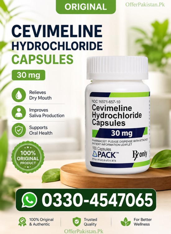 Cevimeline Hydrochloride Capsules Price in Pakistan