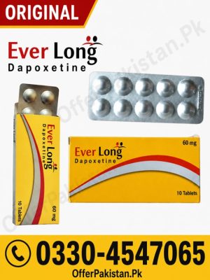 Everlong 60mg Dapoxetine Tablets Price in Pakistan