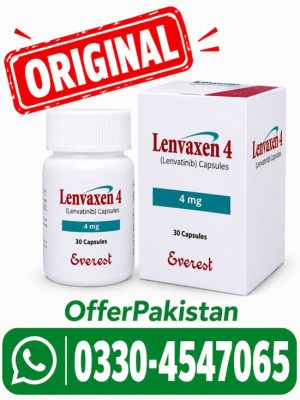 Lenvaxen 4mg Capsules Price in Pakistan