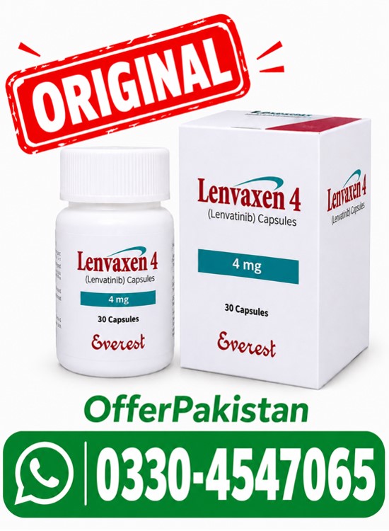 Lenvaxen 4mg Capsules Price in Pakistan