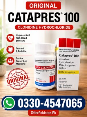 APO-Clonidine Tablets Price in Pakistan