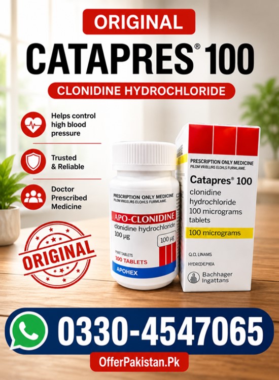 APO-Clonidine Tablets Price in Pakistan