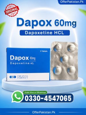 Dapox 60Mg Dapoxetine Tablets Price in Pakistan
