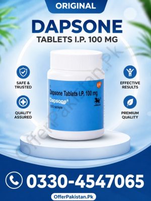Dapsone Tablets 100mg Price in Pakistan
