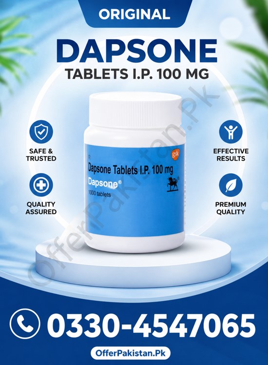 Dapsone Tablets 100mg Price in Pakistan