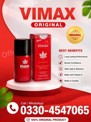 Vimax Delay Spray Price in Pakistan