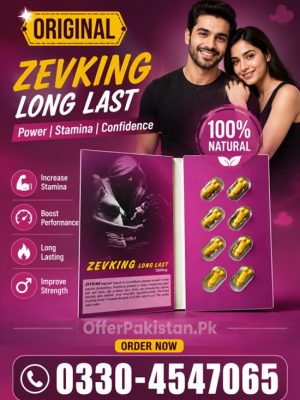 Zevking Dapoxetine Tablets Price in Pakistan